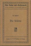 Kurt Hassert Prof. Dr. - Die Städte geographisch betrachtet [antikvár]