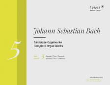 J. S. Bach - SAEMTLICHE ORGELWERKE BAND 5: SONATEN, TRIOS, KONZERTE URTEXT MIT CD-ROM