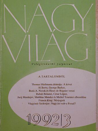 Gy. Horváth László - Nagyvilág 1992. március [antikvár]