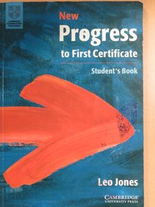 Leo Jones - New Progress to First Certificate - Student's book [antikvár]