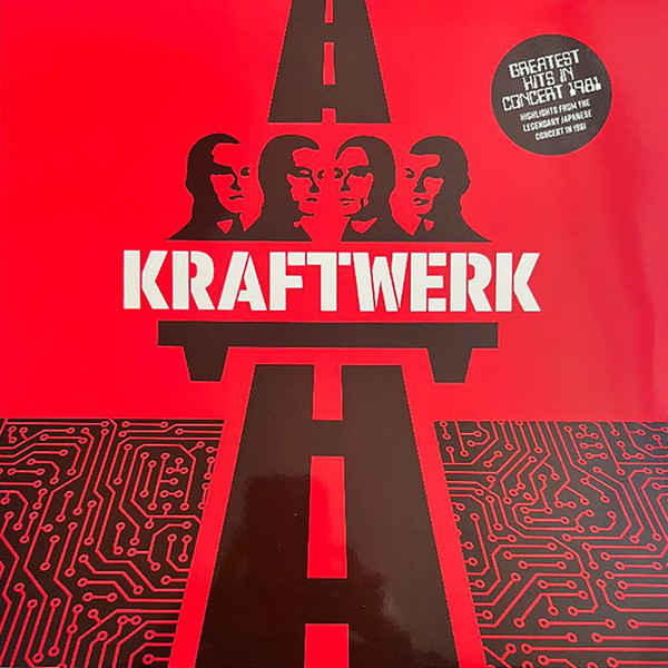KRAFTWERK - GREATEST HITS IN CONCERT 1981 LP KRAFTWERK