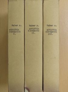 Huber Alfonz - Ausztria története I-III. [antikvár]
