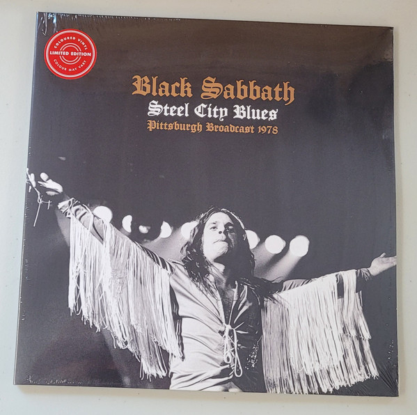 Black Sabbath - STEEL CITY BLUES 2LP BLACK SABBATH - COLOURED VINYL