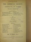 A. McKenzie - Journal of the Chemical Society 1905/I. [antikvár]