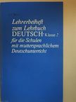 J. I. Wall - Lehrerbeiheft zum Lehrbuch Deutsch Klasse 2 für die Schulen mit muttersprachlichem Deutschunterricht [antikvár]