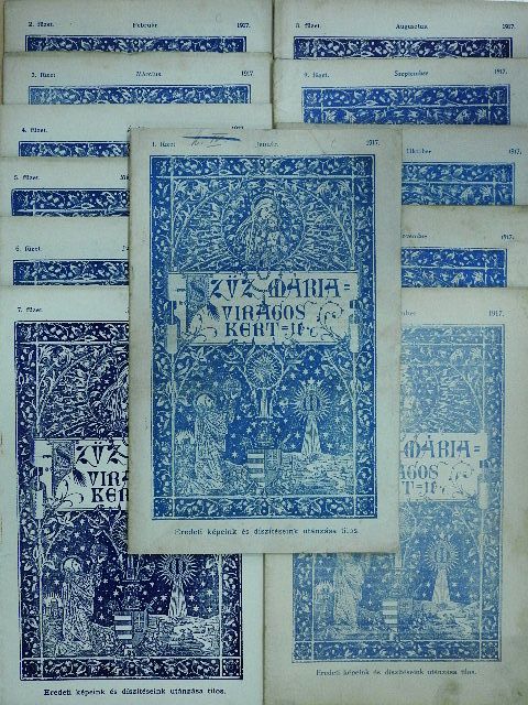 Buzna Viktor - Mária-Kert 1917. január-december [antikvár]