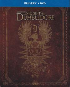 Legendás állatok és megfigyelésük - Dumbledore titkai (BD + DVD) - limitált, fémdob. Crest steelbook
