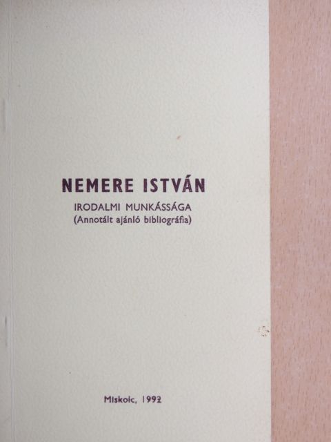 Nemere István [antikvár]
