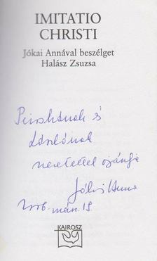 Halász Zsuzsa - Imitatio Christi (dedikált) [antikvár]