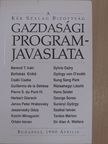 Berend T. Iván - A Kék Szalag Bizottság gazdasági programjavaslata [antikvár]