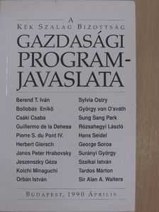 Berend T. Iván - A Kék Szalag Bizottság gazdasági programjavaslata [antikvár]