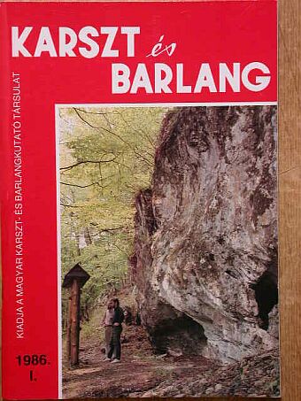 Dr. Hevesi Attila - Karszt és Barlang 1986. I. [antikvár]