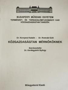 Dr. Kerepesi Katalin - Közgazdaságtan mérnököknek [antikvár]