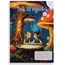 Írok és rajzolok! Vonalas- és sima füzet - 2. osztálytól