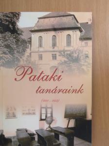 Pataki tanáraink [antikvár]