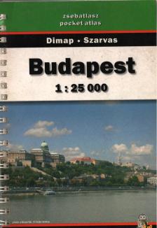 Budapest zsebatlasz 1:25000 [antikvár]
