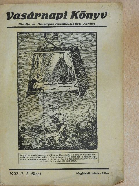 SZILÁGYI SÁNDOR - Vasárnapi könyv 1927. I. félév 2. füzet [antikvár]