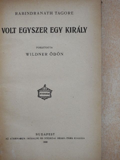 Arcübasev - Volt egyszer egy király/A rőzsés fiú/Szenvedély/Mártha az ördög leánya [antikvár]