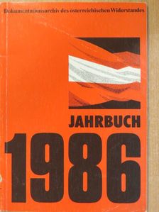 Brigitte Galanda - Dokumentationsarchiv des österreichischen Widerstandes Jahrbuch 1986 [antikvár]