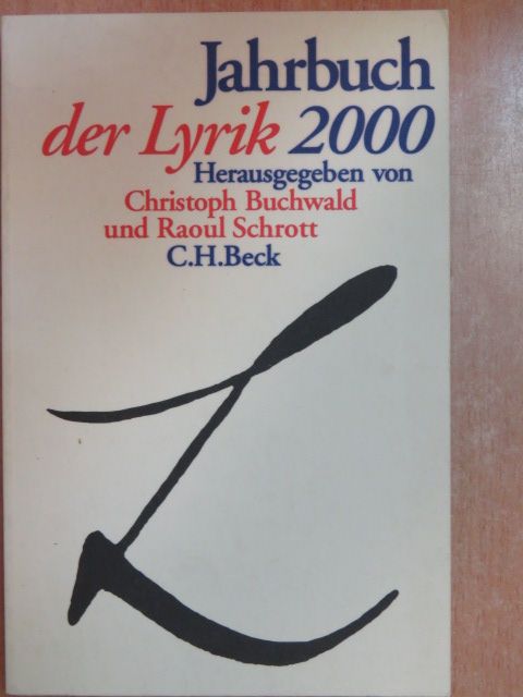 Gerald Bisinger - Jahrbuch der Lyrik 1999/2000 [antikvár]