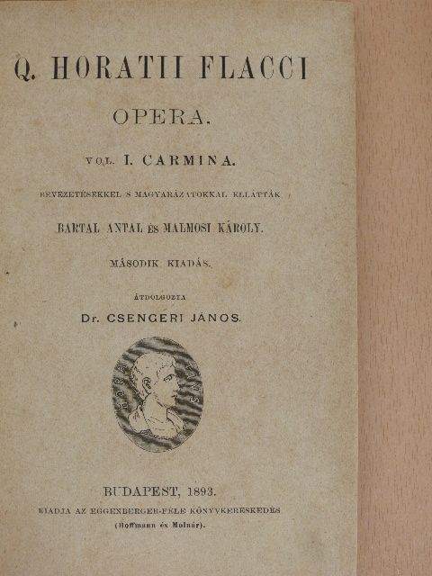 Q. Horatii Flacci - Opera [antikvár]