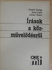 Csepeli György - Írások a közművelődésről [antikvár]