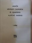 Amatőr művészeti csoportok és szakkörök alapfokú tantervei I. [antikvár]