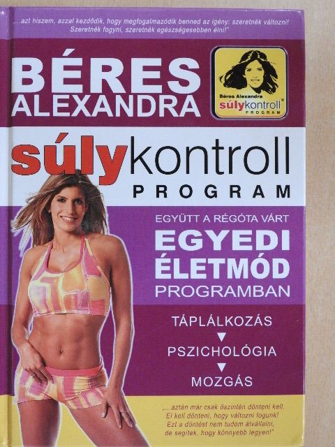 Béres Alexandra - Súlykontroll program [antikvár]