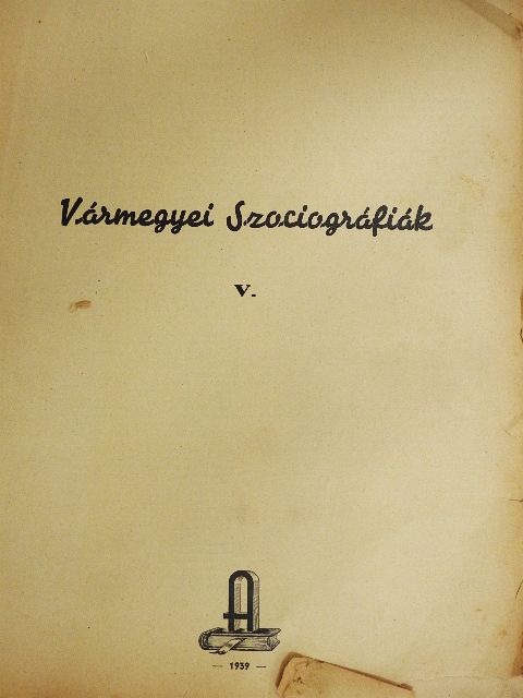 Bacsó Nándor - Borsod vármegye (rossz állapotú) [antikvár]