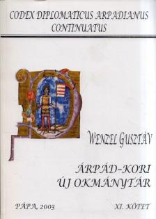 Wenzel Gusztáv - Árpád-kori új okmánytár XI. [antikvár]