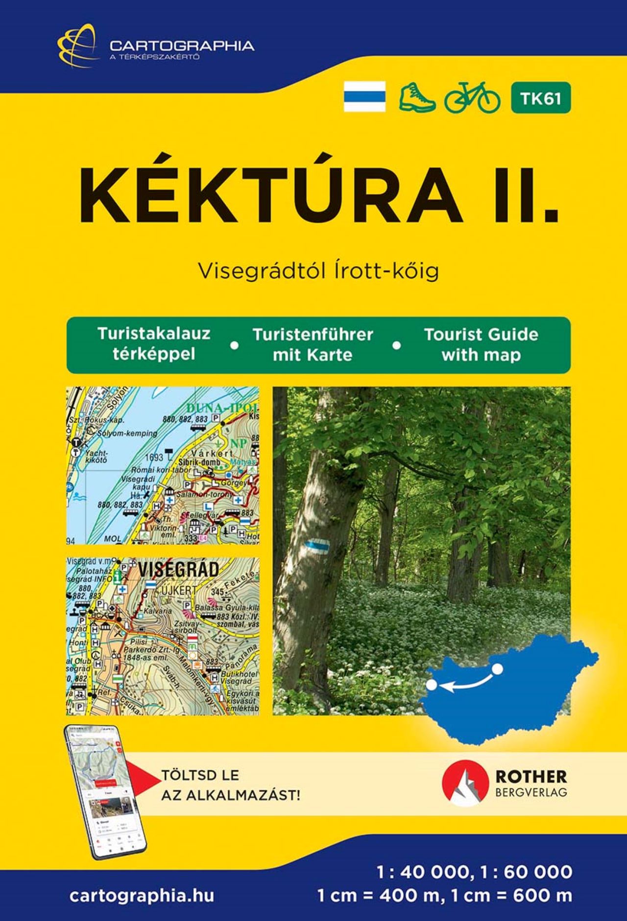 Kéktúra II. turistakalauz (Dunántúl, Nyugat-Magyarország) [TK61]