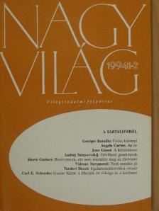 Angela Carter - Nagyvilág 1994. január-február [antikvár]
