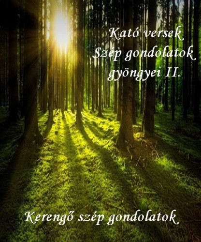 Kató Győrfiné - Kató versek Szép gondolatok gyöngyei II. Kerengő szép gondolatok  [eKönyv: epub, mobi]