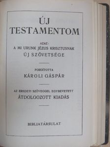 Új Testamentom/A zsoltárok könyve [antikvár]