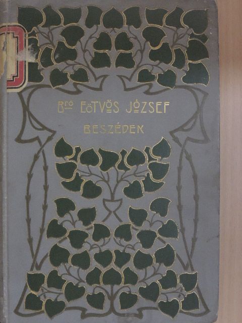 Báró Eötvös József - Beszédek III. [antikvár]