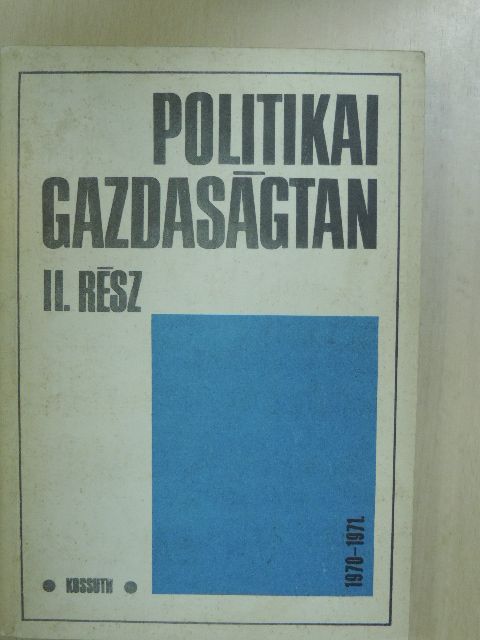Ballai László - Politikai gazdaságtan II. [antikvár]