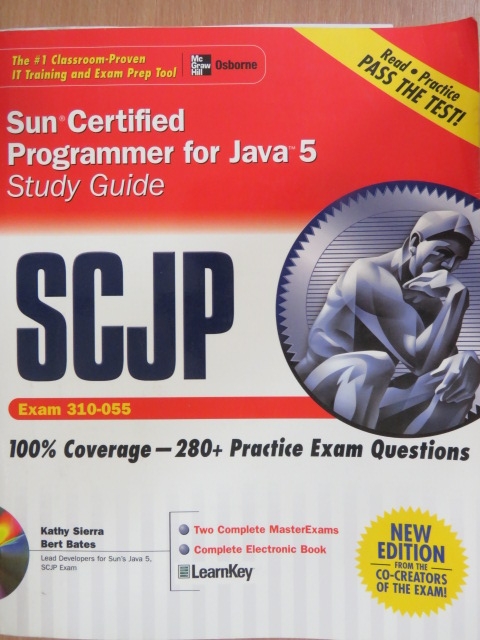 Bert Bates - SCJP Sun Certified Programmer for Java 5 Study Guide - CD-vel [antikvár]
