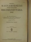 Csonka-Magyarország közigazgatási helységnévtára 1942. [antikvár]
