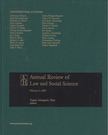 John Hagan - Annual Review of Law and Social Science Volume 3, 2007 [antikvár]