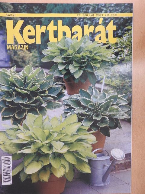 Bodor János - Kertbarát Magazin 1999. szeptember [antikvár]