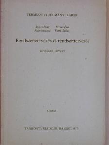 Balázs Péter - Rendszerszervezés és rendszertervezés [antikvár]