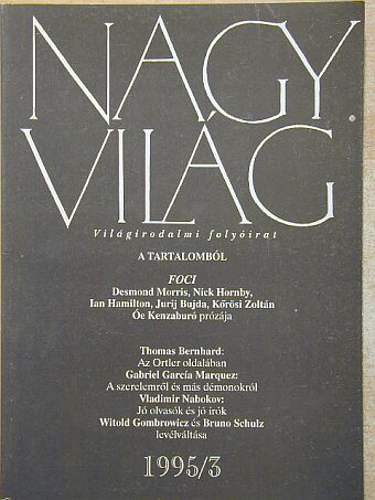 Desmond Morris - Nagyvilág 1995. március [antikvár]