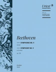 BEETHOVEN - SYMPHONIE NR.9 d-MOLL OP.125 PARTITUR URTEXT (PETER HAUSCHILD)