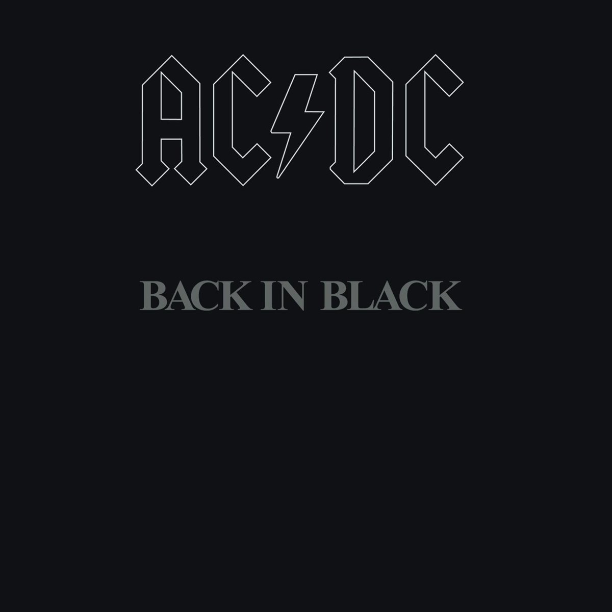 AC/DC - BACK IN BLACK LP
