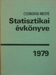 Csongrád megye statisztikai évkönyve 1979 [antikvár]