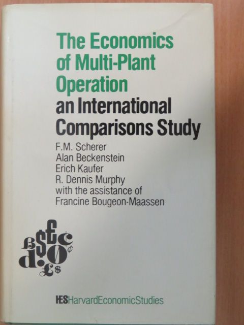Alan Beckenstein - The Economics of Multi-Plant Operation [antikvár]