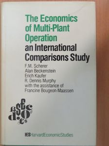 Alan Beckenstein - The Economics of Multi-Plant Operation [antikvár]