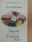 Elaine Bonner - Thanks to a Lonely Heart [antikvár]