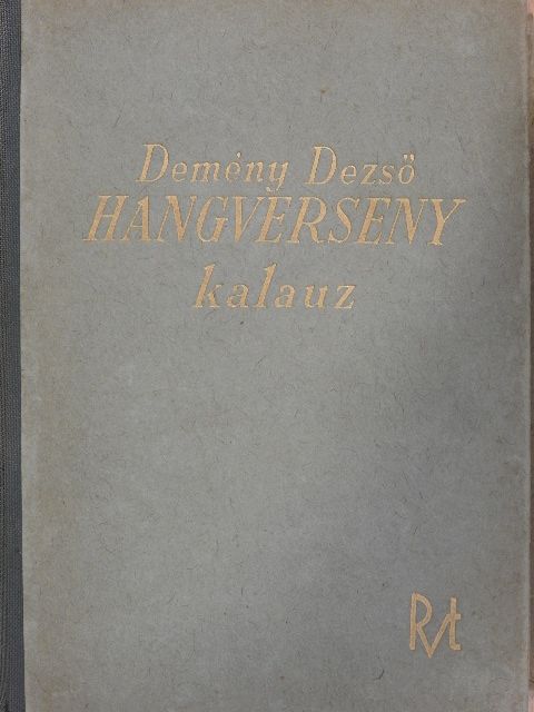 Demény Dezső - Hangverseny kalauz [antikvár]