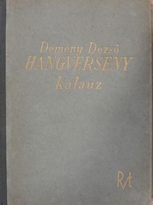 Demény Dezső - Hangverseny kalauz [antikvár]